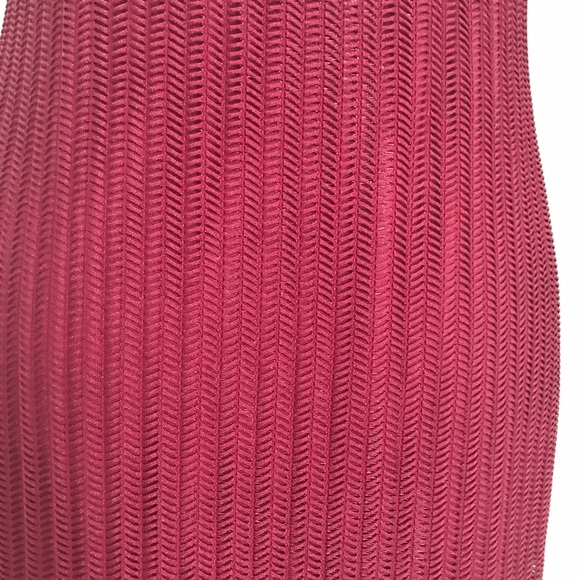 Lulu's Net-Worth It Burgundy Sleeveless Mesh Midi Dress XS - Picture 7 of 9